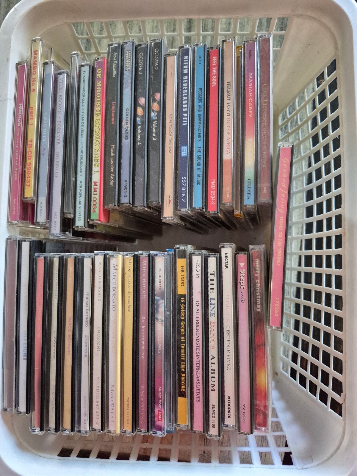 38 CD's incl. cd-tas muziek, Cd's en Dvd's, Ophalen, Zo goed als nieuw