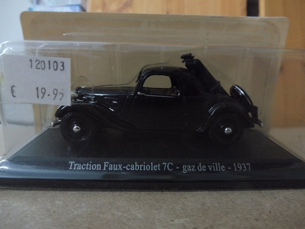 Citroen Traction Faux Cabriolet 7c, gaz de ville 1937, Ophalen of Verzenden, Nieuw, Auto, Overige merken