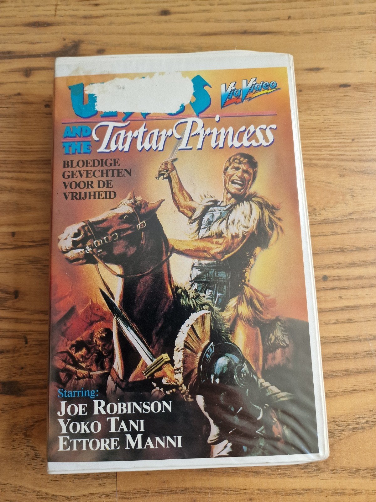 VHS: Tartar Princess - Bloedige Gevechten voor de Vrijheid, Gebruikt, Ophalen of Verzenden, Actie en Avontuur, Vanaf 12 jaar