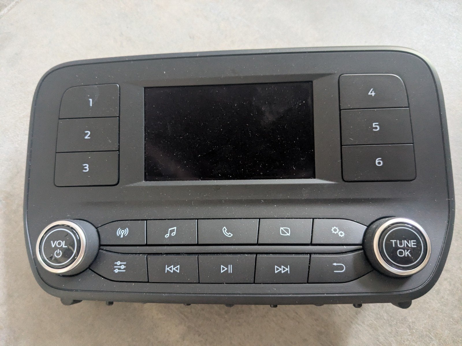 Autoradio Ford Custom 2018 (zonder camera), Auto diversen, Autoradio's, Ophalen of Verzenden, Gebruikt