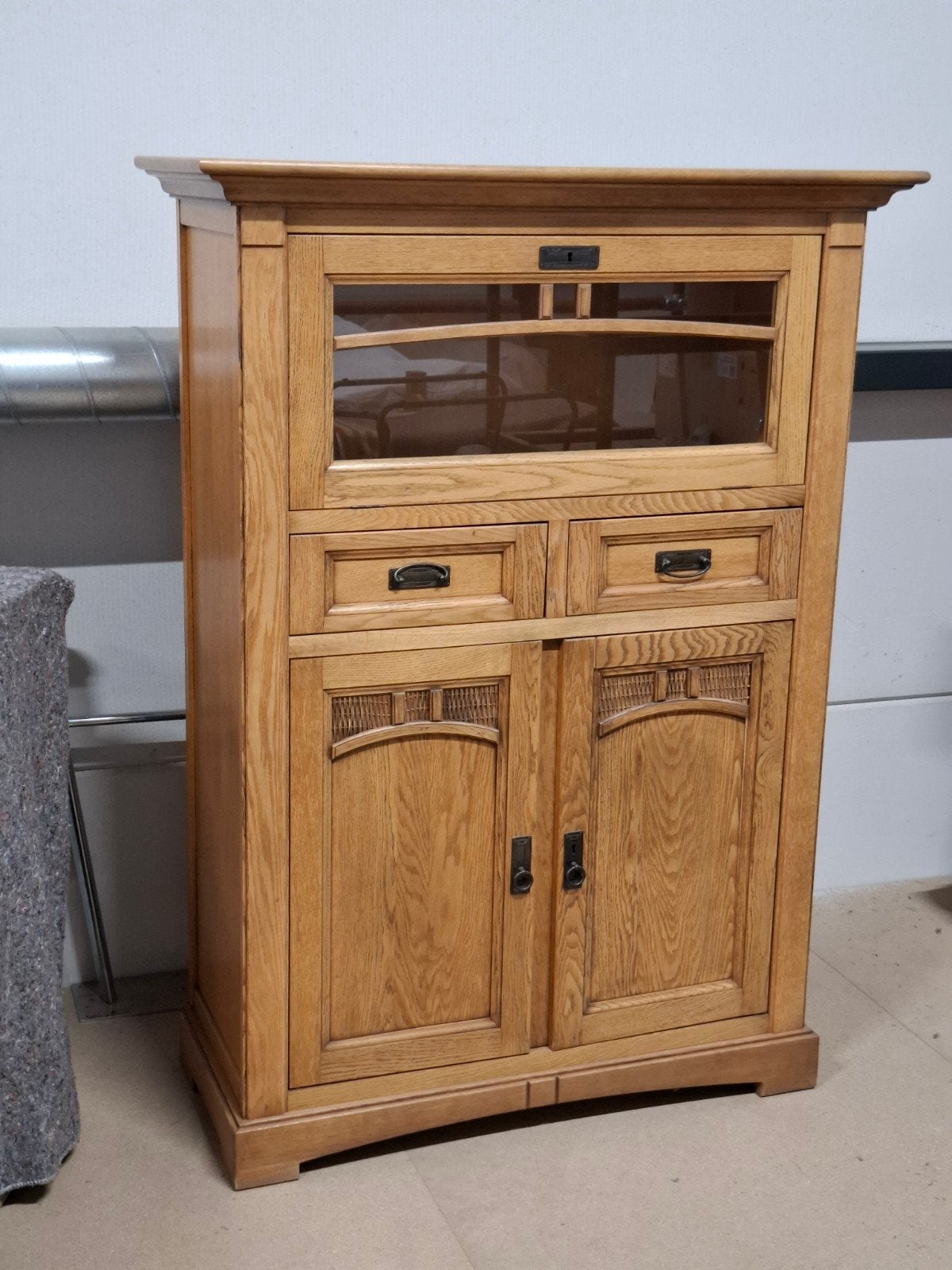 Buffetkast, dressoir, kamerkast, eikenhout TEAB, Huis en Inrichting, Kasten | Buffetkasten, Gebruikt, 100 tot 150 cm, Eikenhout