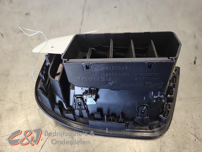 Luchtrooster Dashboard van een Renault Trafic, Gebruikt, -, Renault, -