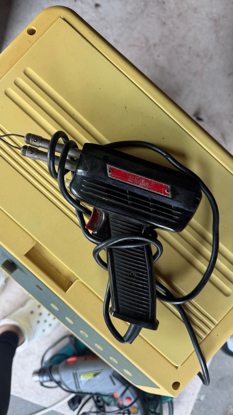 Weller soldeerpistool - Goede machine om draden te maken, Ophalen, Gebruikt, Overige typen, Overige merken