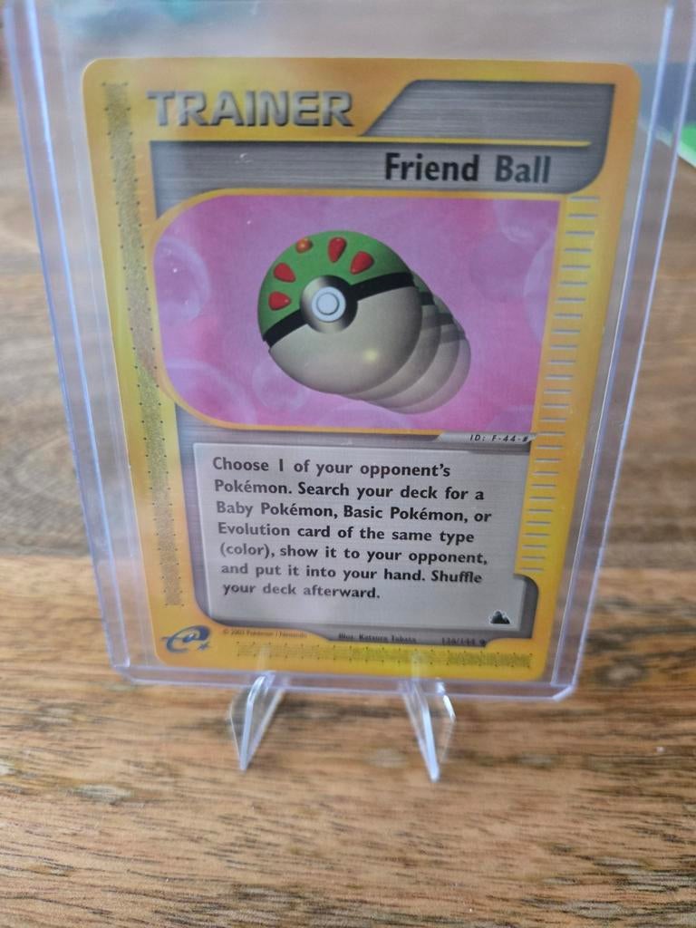 Pokemon Kaart Friend Ball 126/144 Trainer, Ophalen of Verzenden, Zo goed als nieuw, Losse kaart