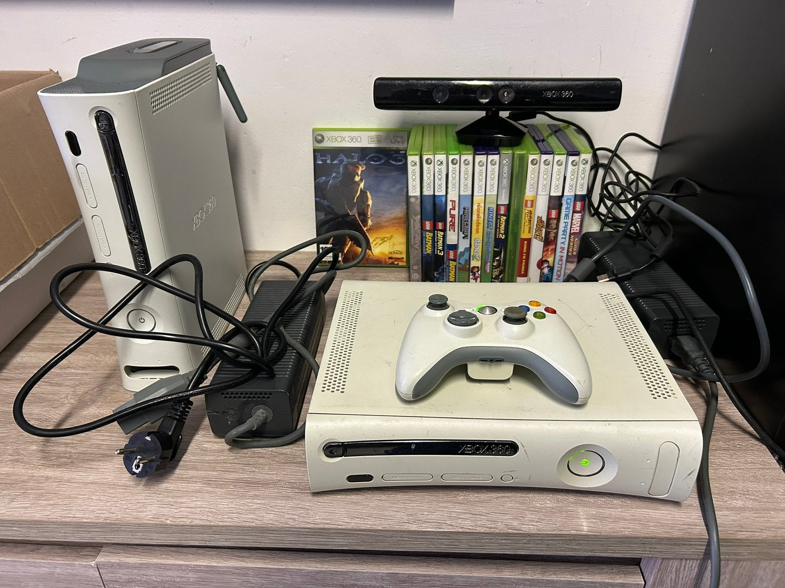 2x Xbox 360, Ophalen, Gebruikt, Met games, 60 GB