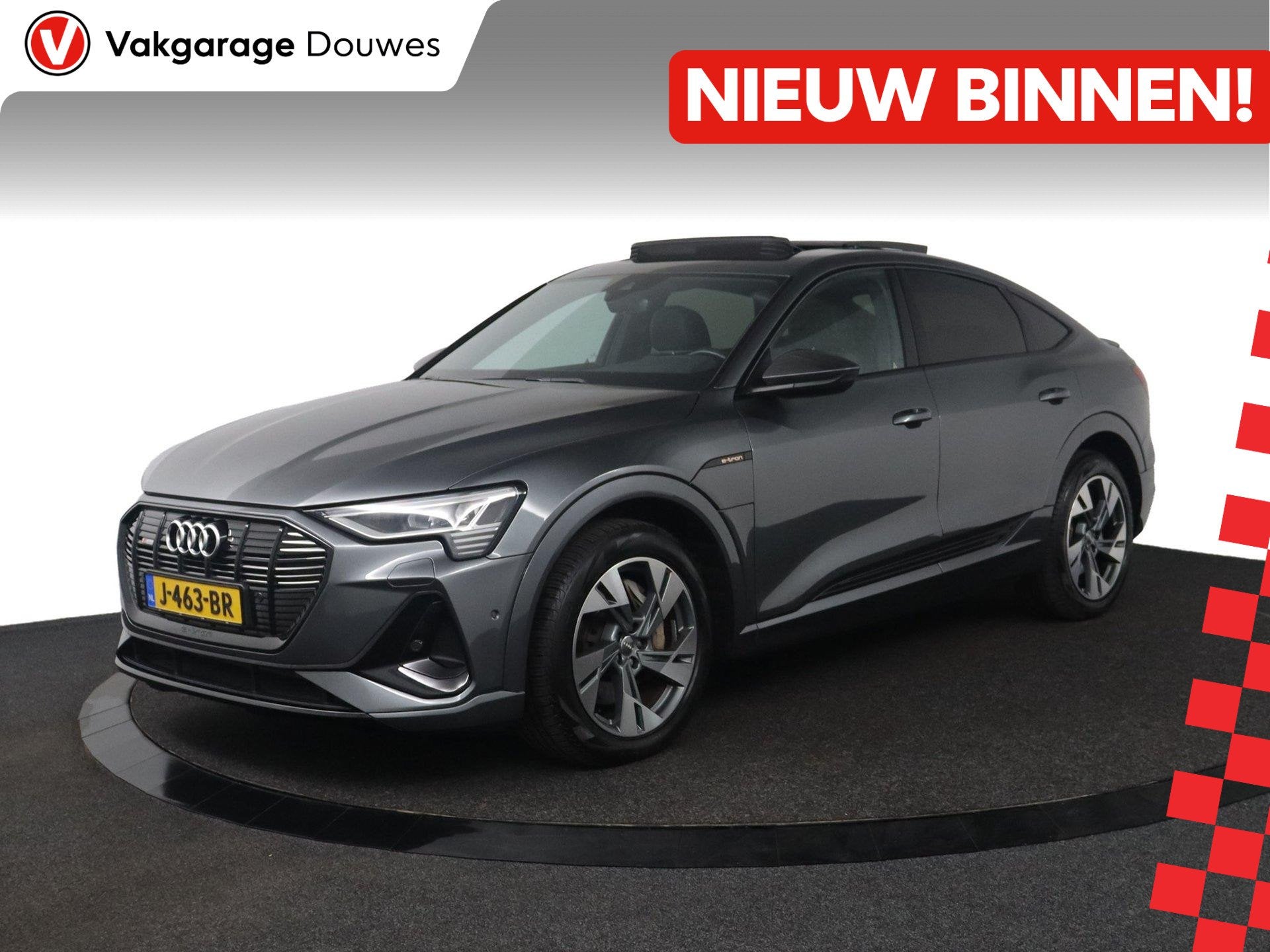 Audi e-tron Sportback 50 quattro S edition 71 kWh |NAP|DOH|M, Auto's, Automaat, 71 kWh, Automatische klimaatregeling, SUV of Terreinwagen
