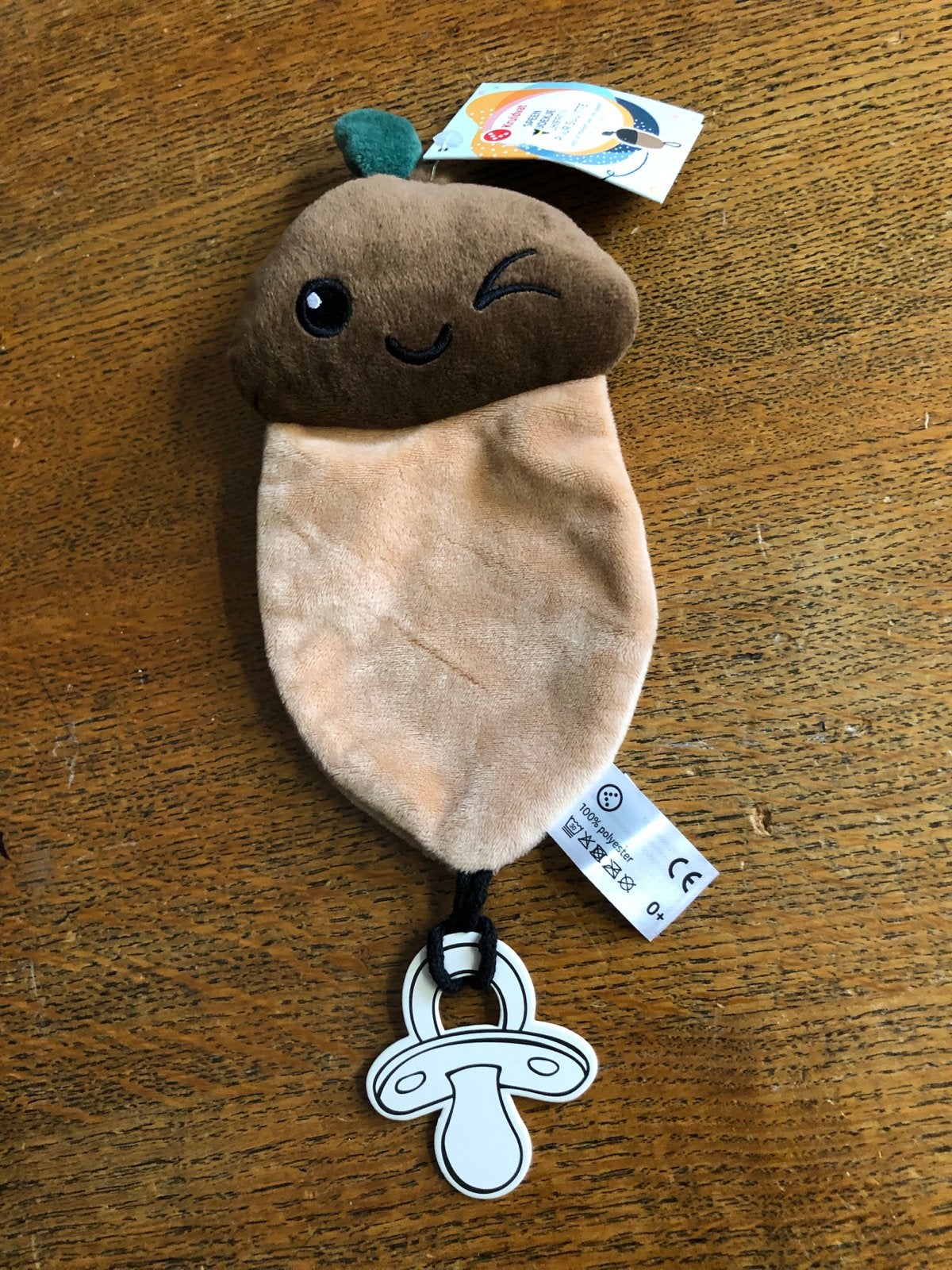 Speendoekje Eekhoorn/Eikel, Ophalen of Verzenden, Nieuw, Overige typen