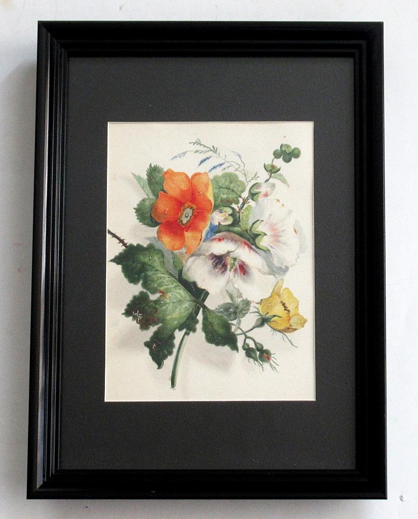 Mooi aquarel, gesigneerd en gedateerd 1953., Ophalen of Verzenden