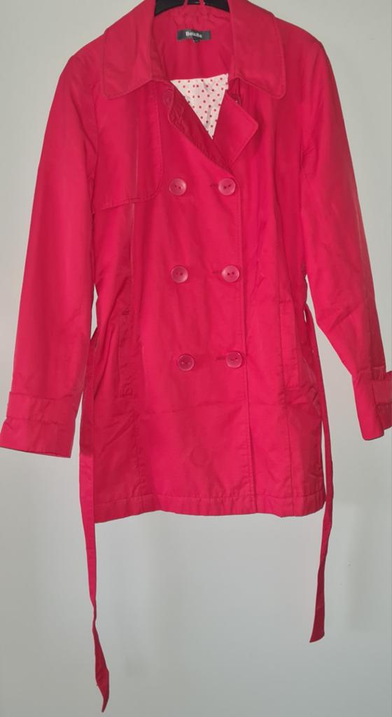 Rode zomerjas Bel&Bo maat 42 met stippenvoering, Kleding | Dames, Bel&Bo, Maat 42/44 (L), Ophalen of Verzenden, Gedragen