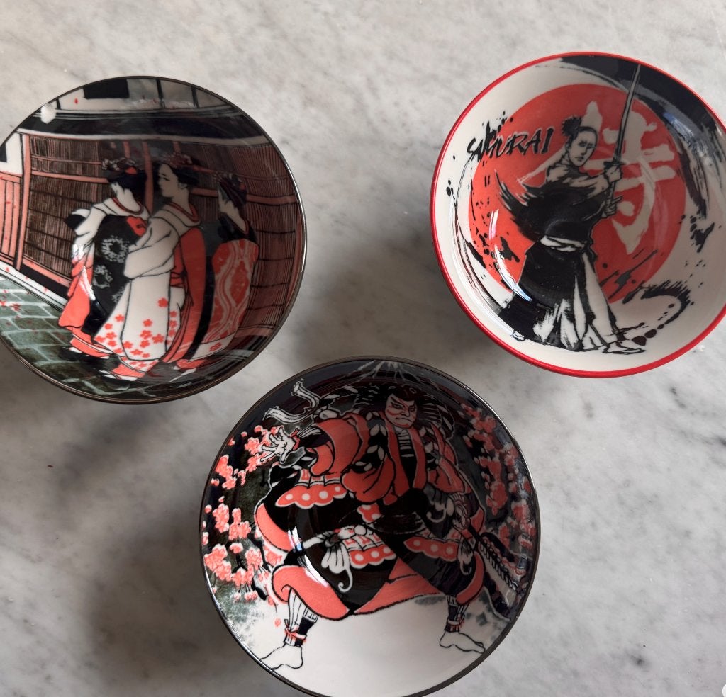 3 japanse bowls  kommen TOKYO DESIGN ramen nieuw, Ophalen of Verzenden, Nieuw, Overige stijlen, Kom(men)