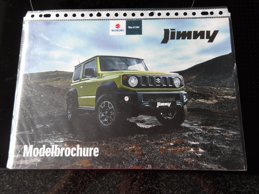 Suzuki Jimny Modelbrochure - Nieuwstaat, Ophalen of Verzenden, Nieuw, Algemeen