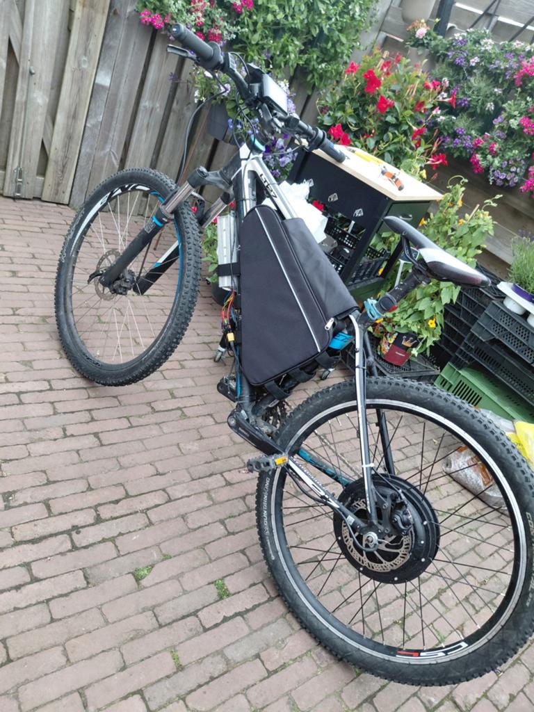 Electric conversion kit, Fietsen en Brommers, Overige merken, Gebruikt, Ophalen of Verzenden, 1 versnellingen