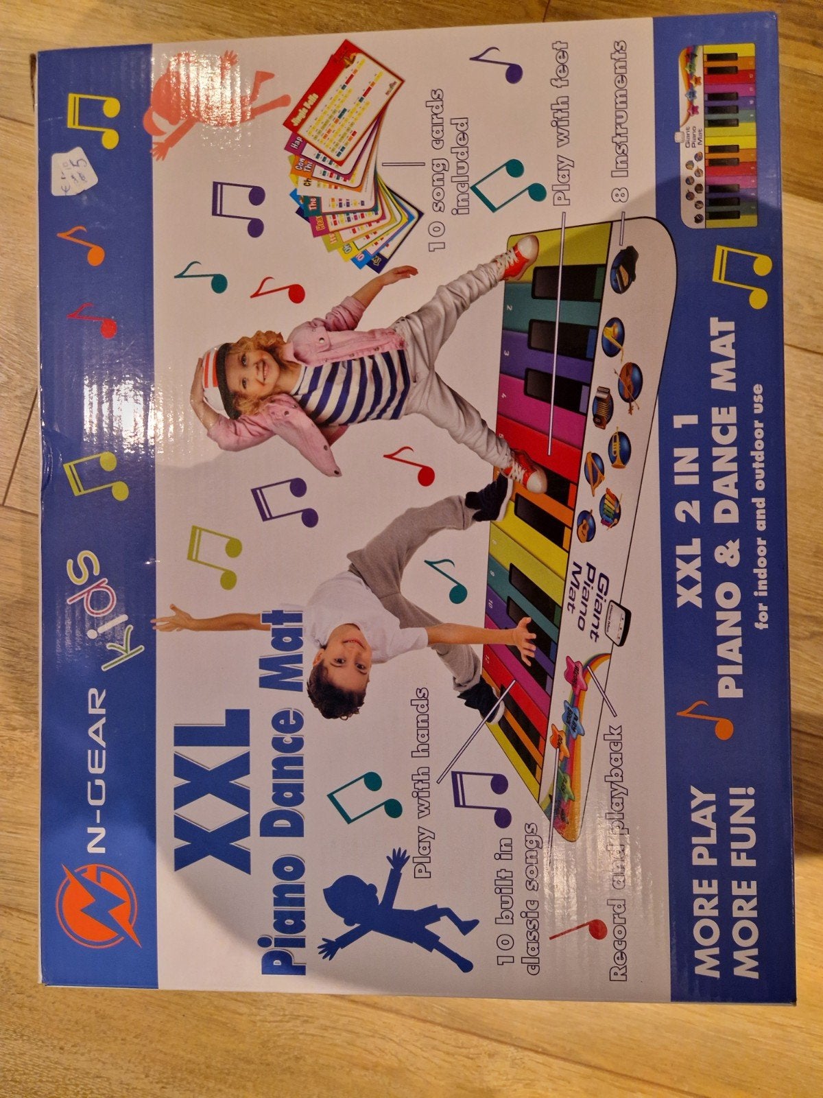 XXL Piano Dance Mat -incl. batterij, Ophalen, Gebruikt, Overige typen, Met geluid