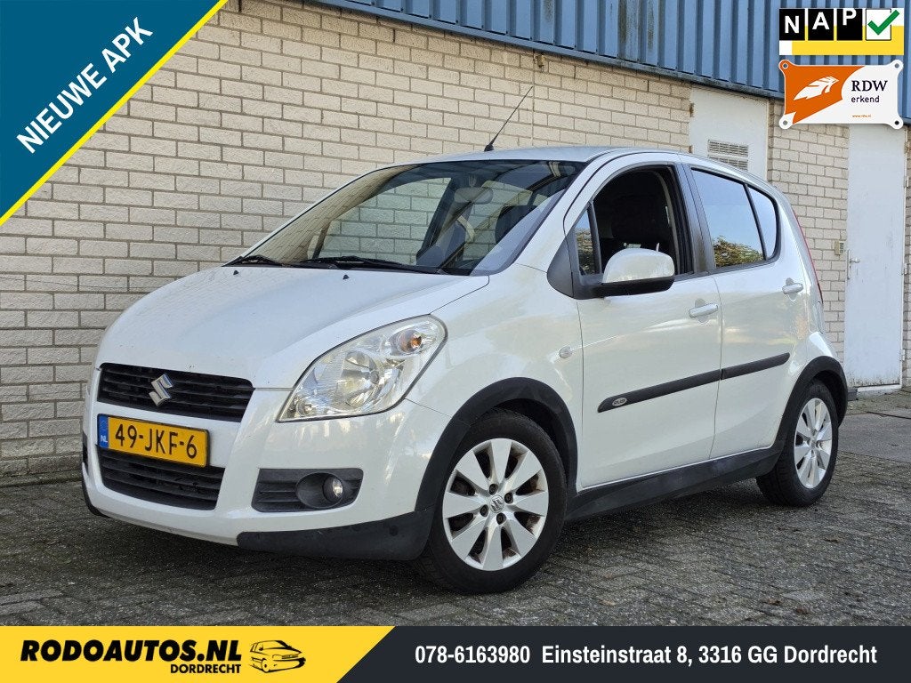 Suzuki Splash 1.2 Exclusive Nwe Koppeling Airco Boekjes✅, 86 pk, 4 cilinders, 965 kg, Wit