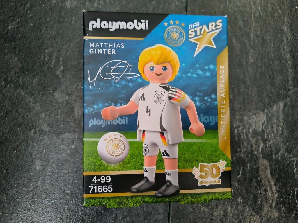 Playmobil DFB Stars (Matthias Ginter) nr.4, Ophalen of Verzenden, Nieuw, Complete set
