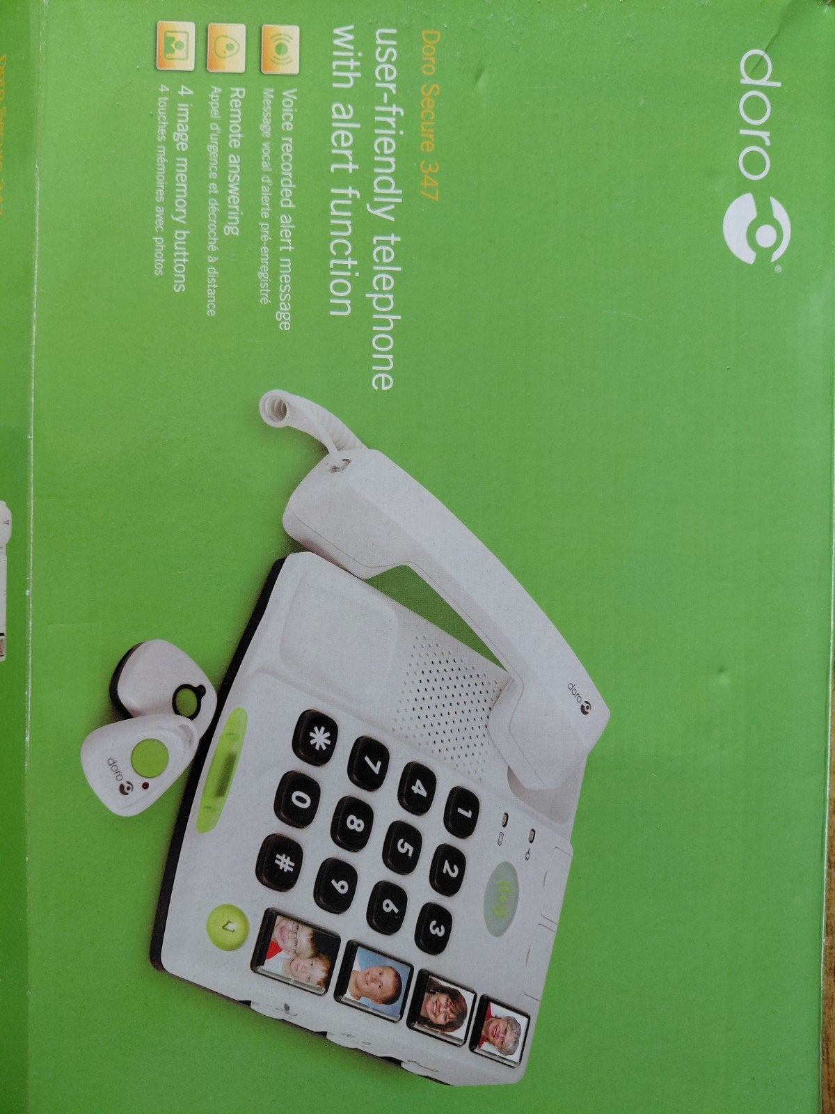 Doro Secure 347 seniorentelefoon met alarmfunctie, Ophalen of Verzenden, Zo goed als nieuw, 1 handset