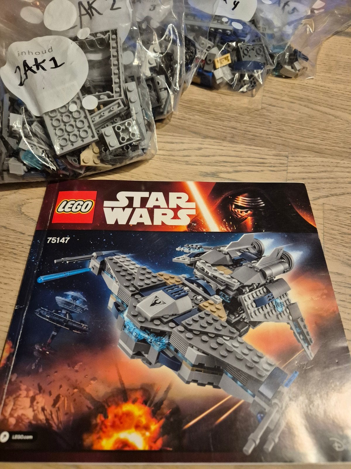 Lego Star Wars 75147 Star Scavenger nieuwstaat, Star Wars, Lego, Ophalen of Verzenden, Zo goed als nieuw