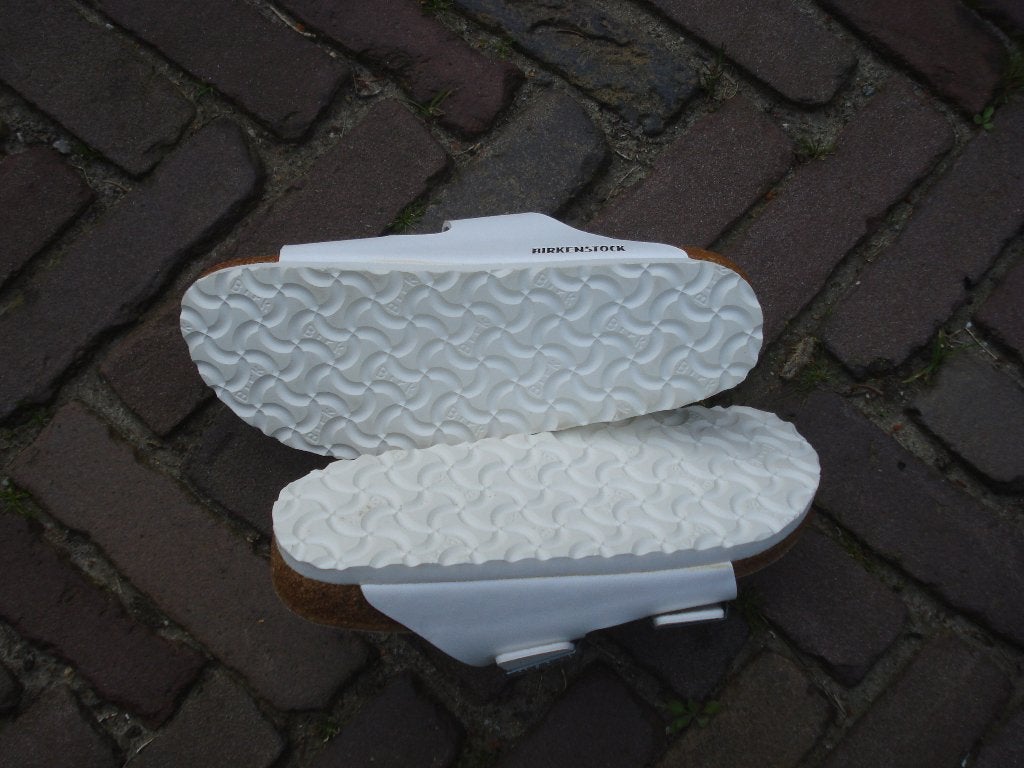 BIRKENSTOCK ARIZONA WIT NIEUW 37 GRATIS VERZENDING PER POST, Slippers, Verzenden, Wit, Nieuw