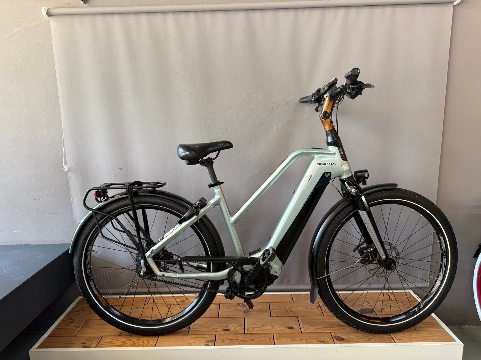 Elektrische fiets SPARTA M8TB Belt aandrijving 625wh, Ophalen of Verzenden, Zo goed als nieuw, Sparta, Versnellingen