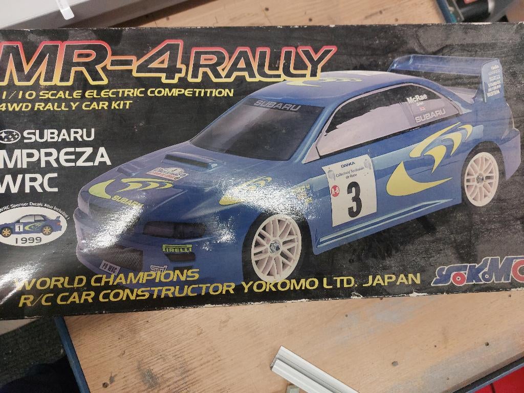 radiografisch bestuurbare Subaru Impreza, Gebruikt, Schaal 1:10, Auto onroad, Ophalen