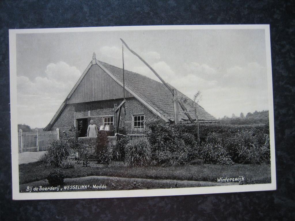 MEDDO  Winterswijk Boerderij Hesselink B, Ophalen of Verzenden, 1960 tot 1980, Gelderland