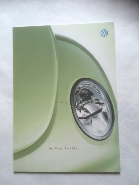 Volkswagen         New Beetle   brochure   1999   NL, Ophalen of Verzenden, Zo goed als nieuw, Volkswagen