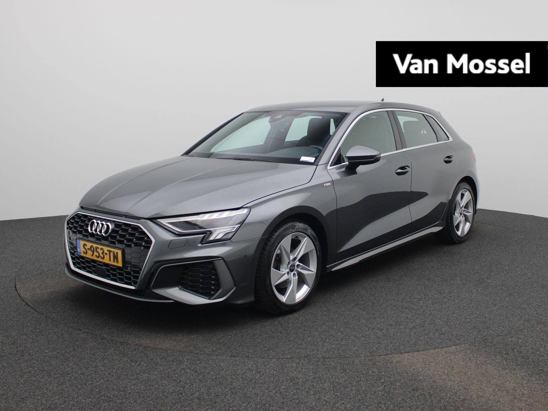 Audi A3 Sportback 30 TFSI S edition | Automaat | Cruise Cont, Auto's, 12 maanden, Gebruikt, Leder en Stof, Origineel Nederlands