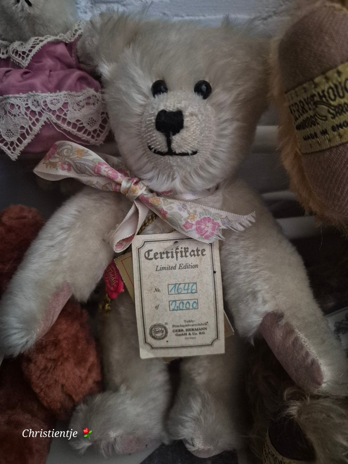 Hermann Teddy Original Limited Edition Beer, Verzamelen, Beren en Cherished Teddies, Verzenden