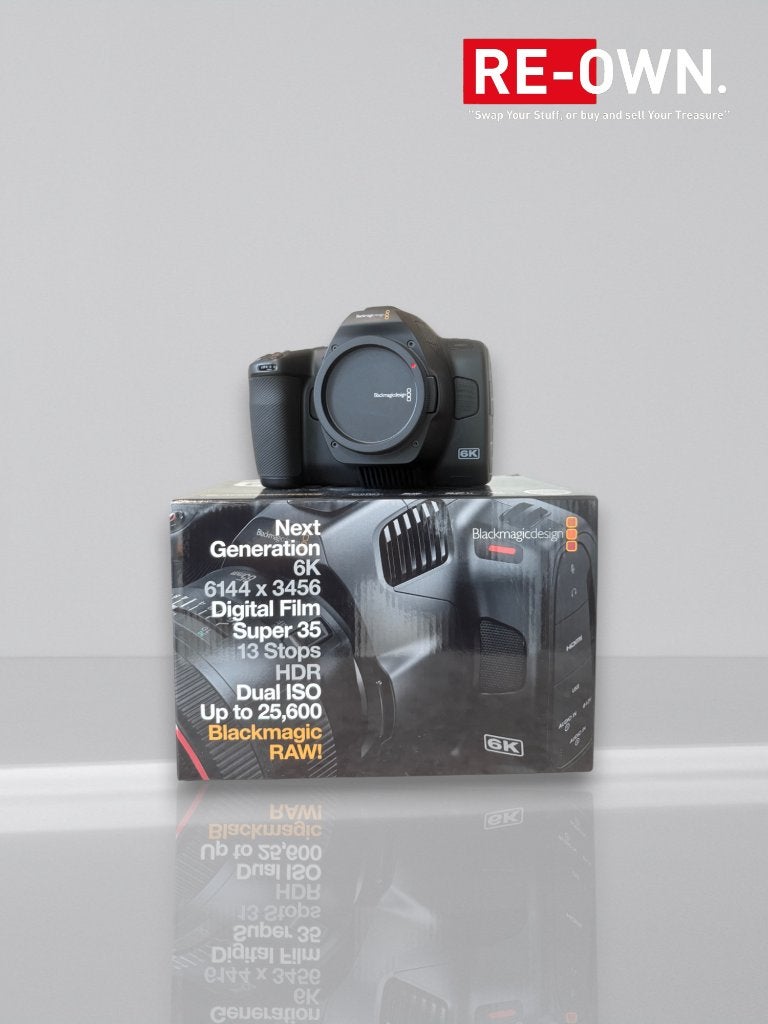 Blackmagic Pocket Cinema Camera 6K G2 (nieuwstaat + 1e eigen, Audio, Tv en Foto, Videocamera's Digitaal, Overige merken, Blackmagic