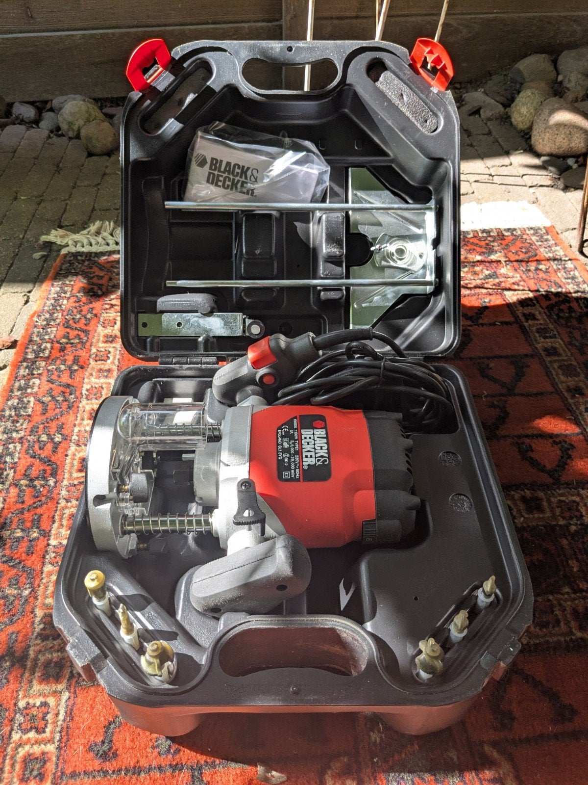 Bovenfrees , Black& Decker ., Ophalen, Nieuw, Boormachine