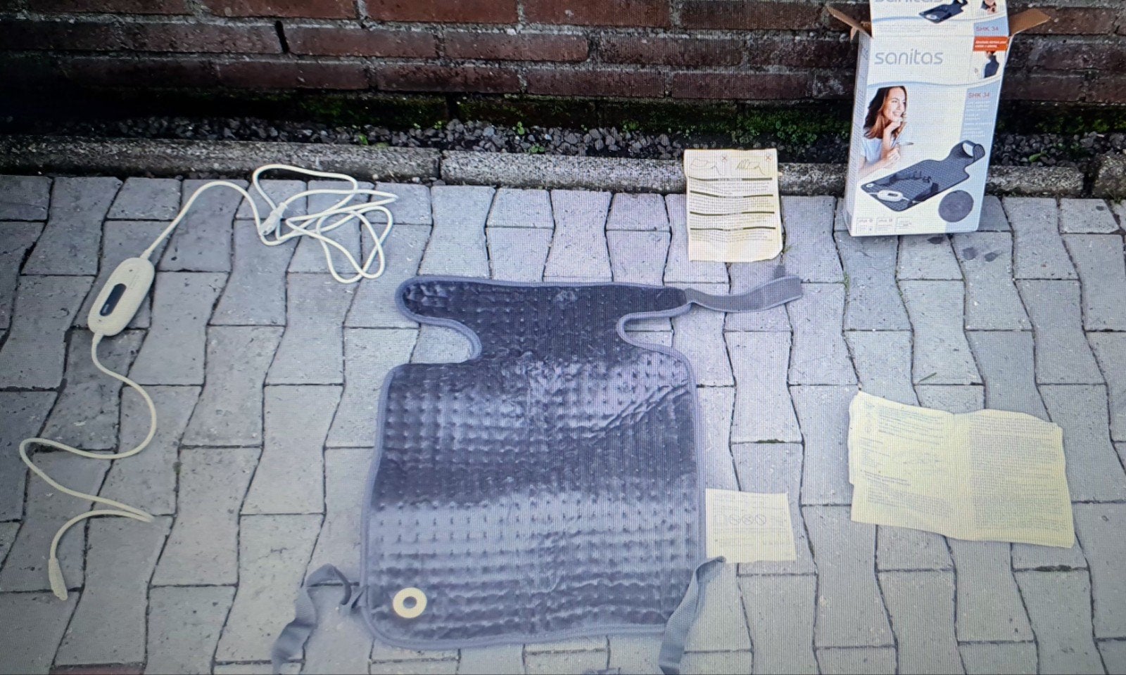 Sanitas SHK 34 Rug- en Nekverwarmingskussen, Ophalen of Verzenden, Nieuw, Overige typen