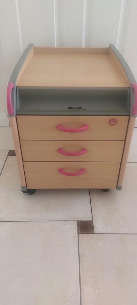 Moll kinderladekast - met slot, Ophalen, Overige materialen, Ergonomisch, 50 tot 100 cm