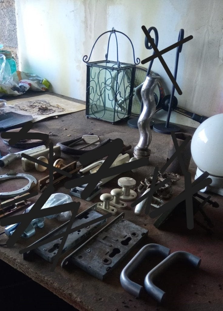Oude gereedschappen en spullen van de boerderij, Antiek en Kunst, Curiosa en Brocante, Ophalen of Verzenden