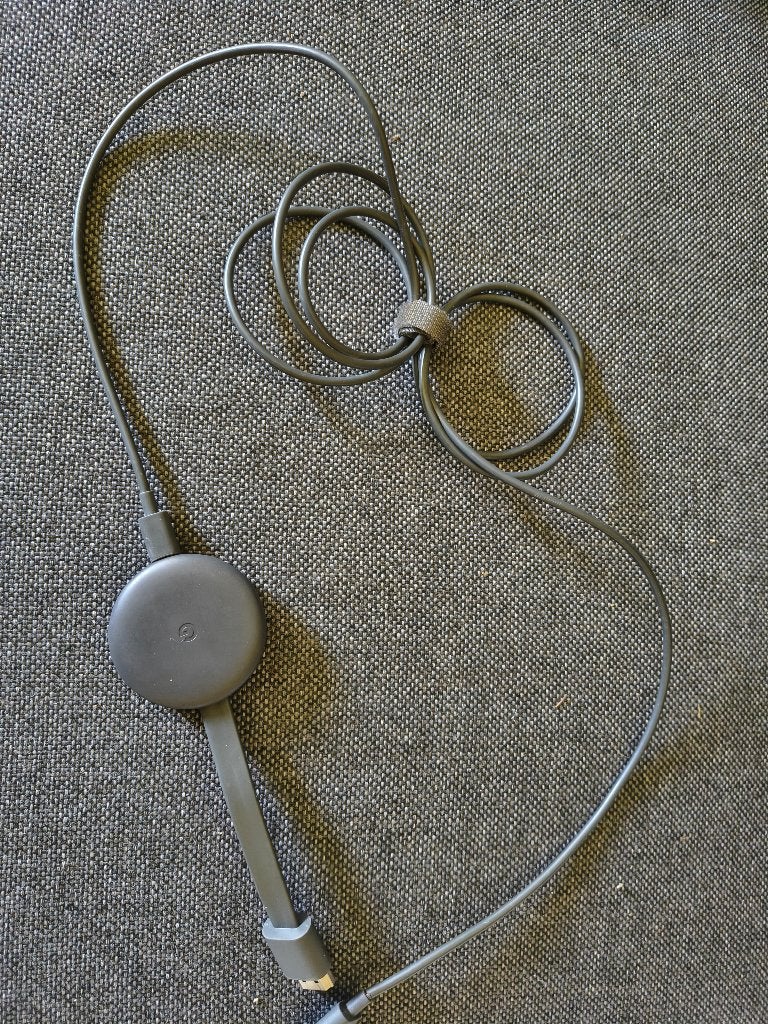 Google Chromecast V3 in goede staat met kabel, Audio, Tv en Foto, Ophalen of Verzenden, Zo goed als nieuw, HDMI