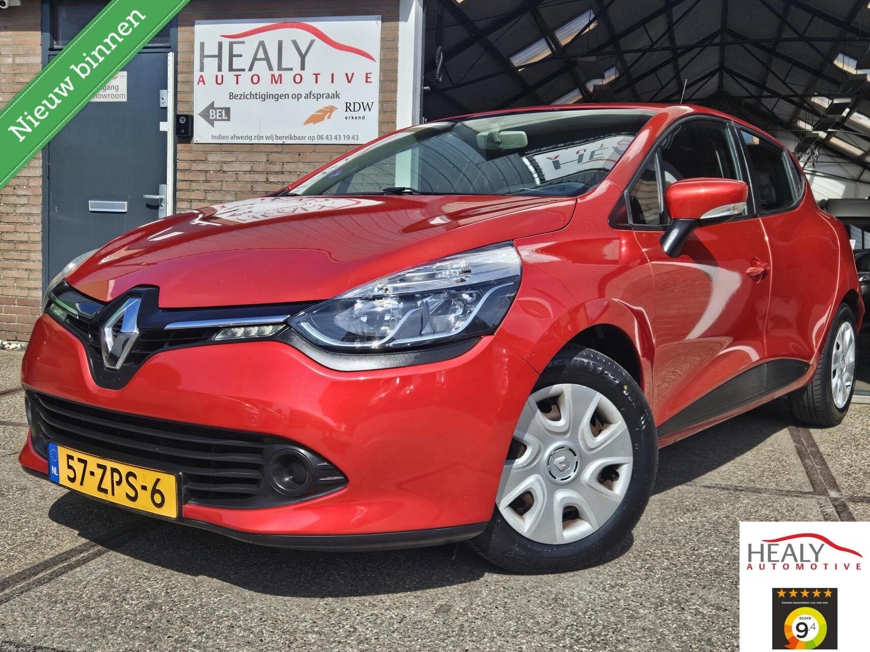 Renault Clio 0.9 TCe Expression|2013|2de eigenaar|Thaak|, Auto's, 540 kg, Start-stop-systeem, Origineel Nederlands, Handgeschakeld