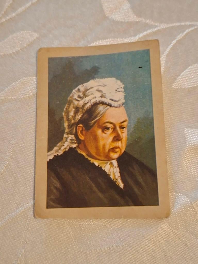 Prentje/Chromo : Victoria, Koningin van Engeland, Gebruikt, Verzenden, Voor 1940, Prent