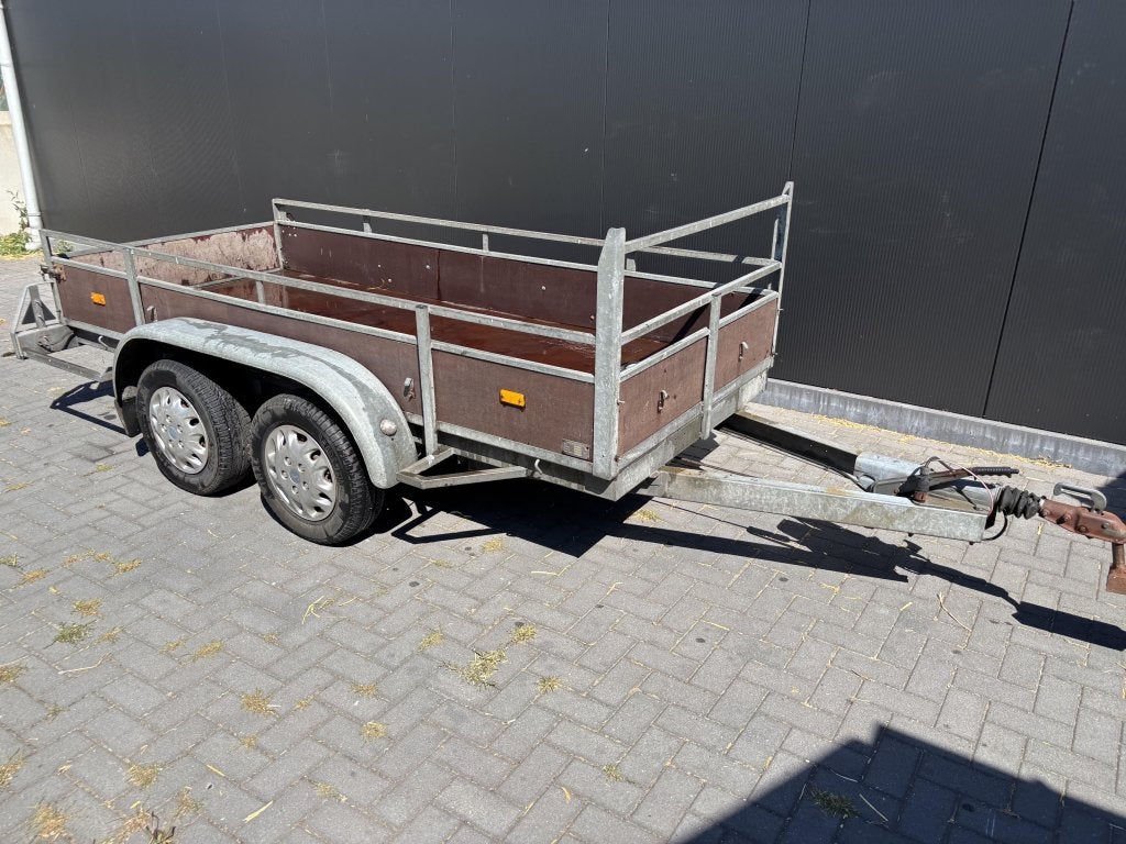Tandemasser bakwagen aanhanger aanhangwagen, Auto diversen, Gebruikt