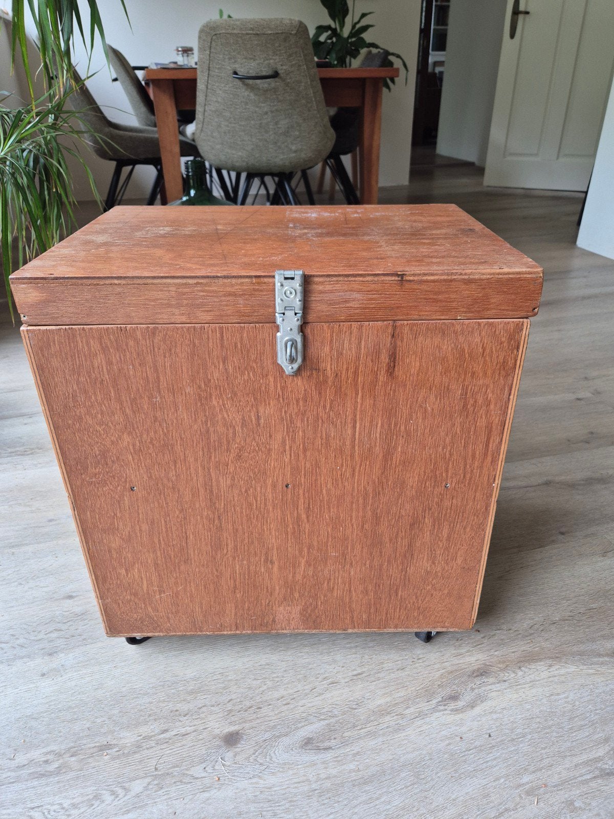 handgemaakte kist hout 50x50x35, Ophalen, 50 – 75, Gebruikt, Minder dan 50 cm