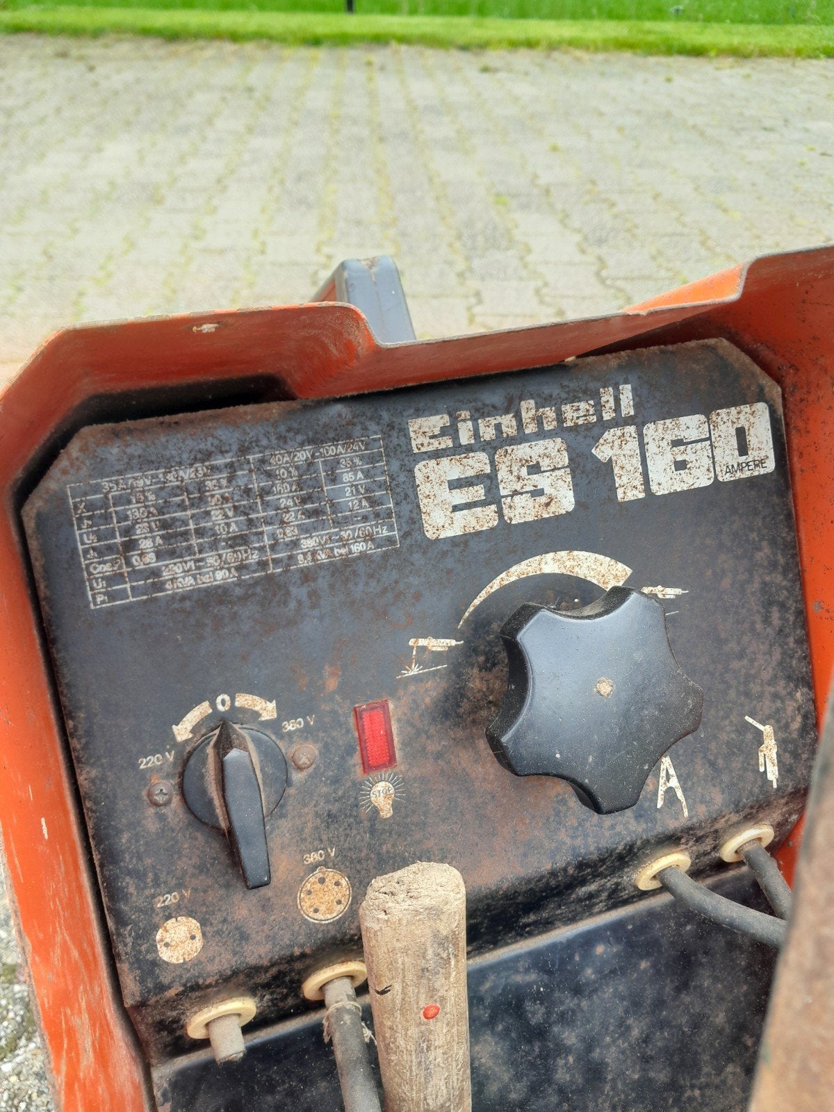 Einhell KL-Schweiß-T ES 160 Lasapparaat, Ophalen, Gebruikt, Minder dan 150 ampère, Elektroden