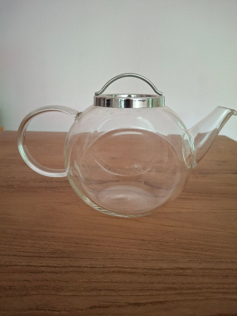 glazen theepot, Ophalen of Verzenden, Theepot, Modern, Glas