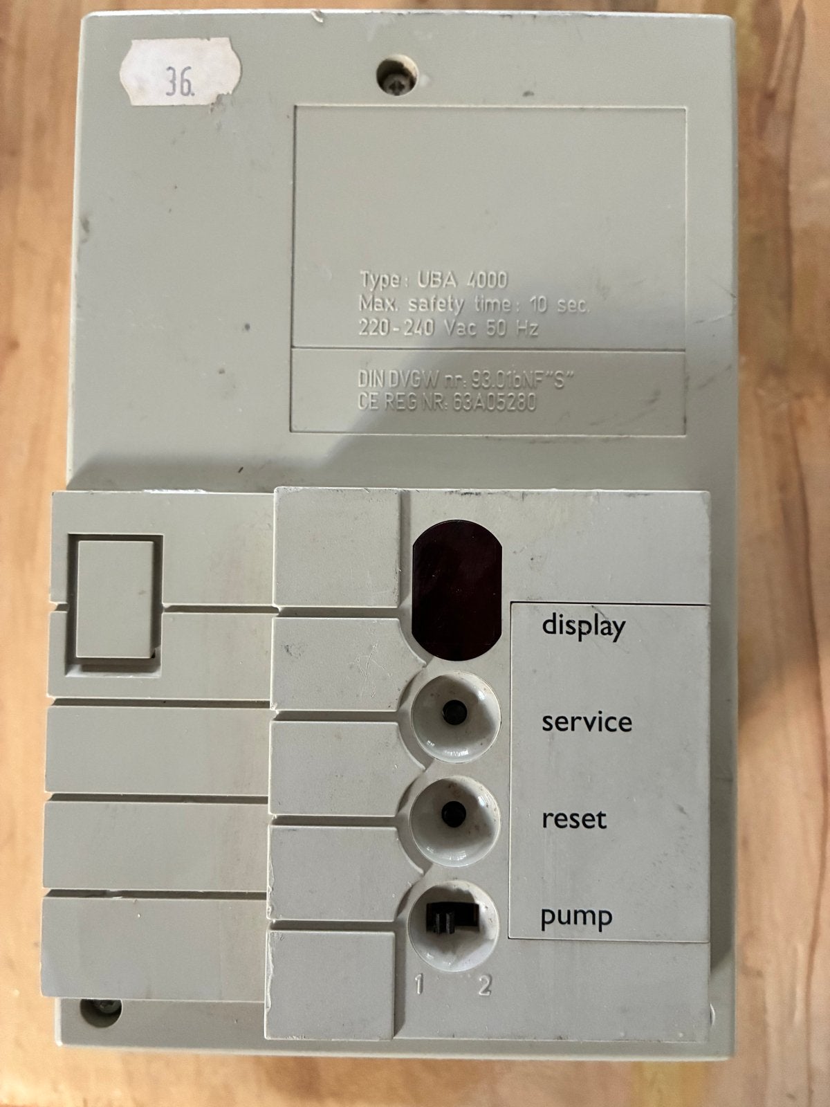 Nefit UBA 4000 Universele Branderautomaat Ecomline Classic, Ophalen of Verzenden, Gebruikt