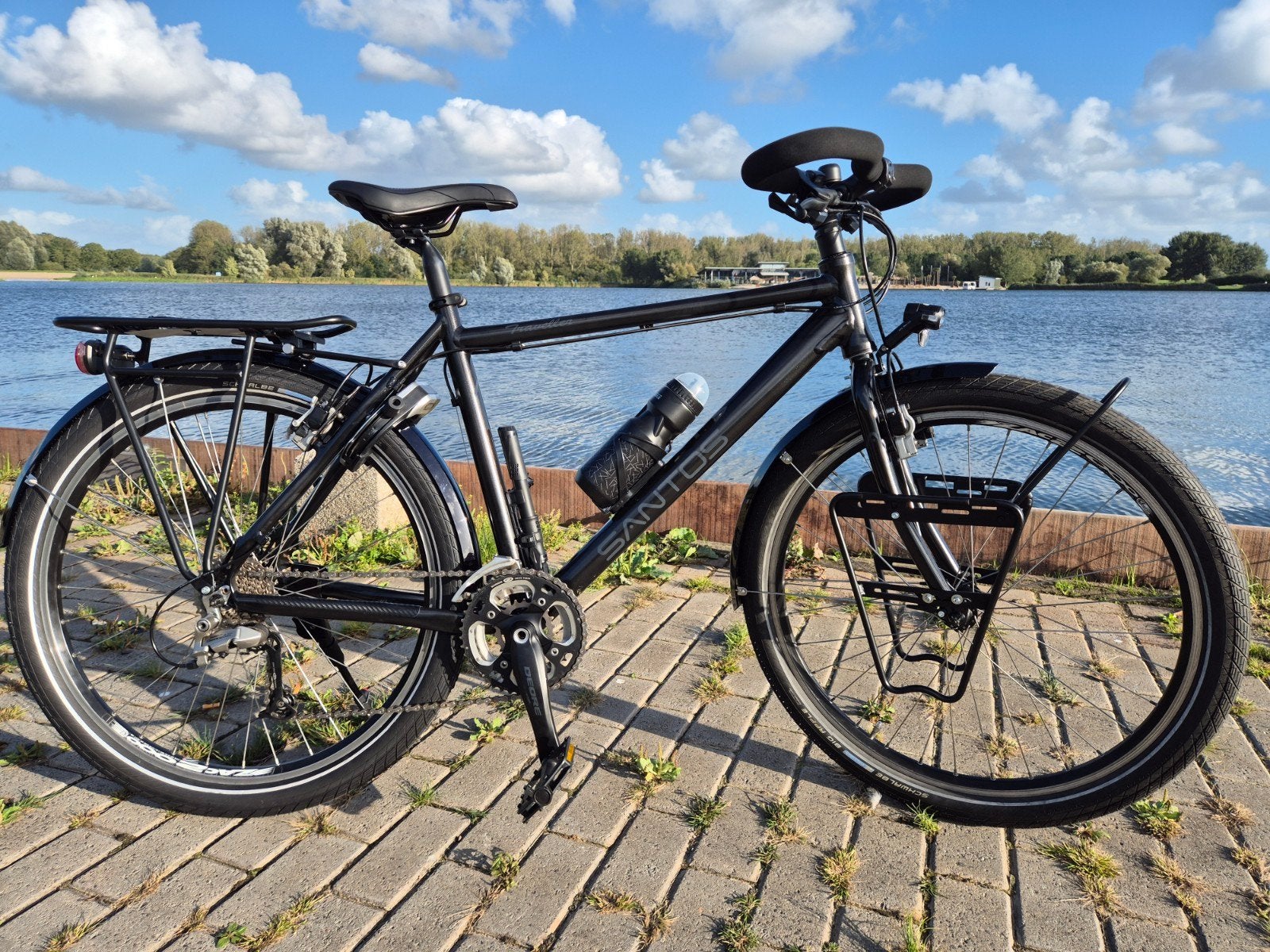 Santos Traveller fiets - maat M, 26 inch, Velgrem, Zo goed als nieuw, Meer dan 20 versnellingen