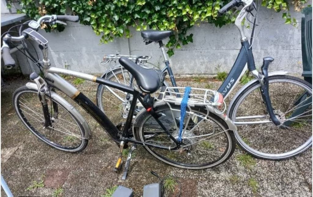 Elektrische fietsen (2 stuks), Fietsen en Brommers, Elektrische fietsen, Gebruikt, Overige merken, Ophalen