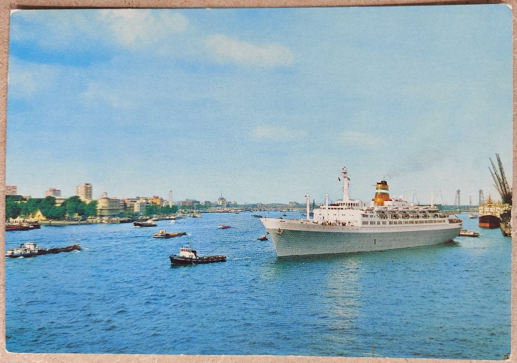 Rotterdam havengezicht, Verzamelen, Ophalen of Verzenden, Nieuw, Kaart, Foto of Prent