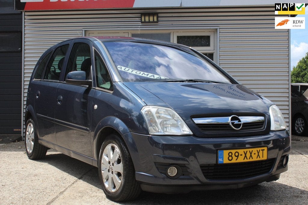 Opel Meriva 1.6-16V Temptation 5-deurs AUTOMAAT, afneembare, Auto's, Opel, 15 km/l, Gebruikt, 4 cilinders, Origineel Nederlands