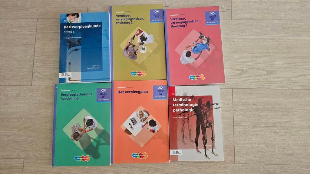 Verpleegkunde MBO Boeken - Complete Set, Ophalen of Verzenden, Zo goed als nieuw, MBO, Diverse auteurs