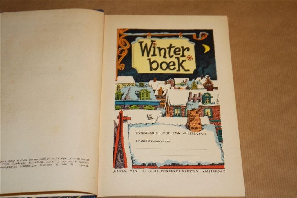 Winterboek 1961. De Geïllustreerde Pers., Ophalen of Verzenden, Gelezen