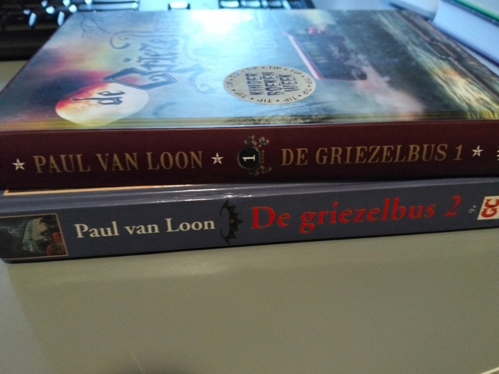 De Griezelbus 1 & 2 - Paul van Loon, Boeken, Ophalen of Verzenden