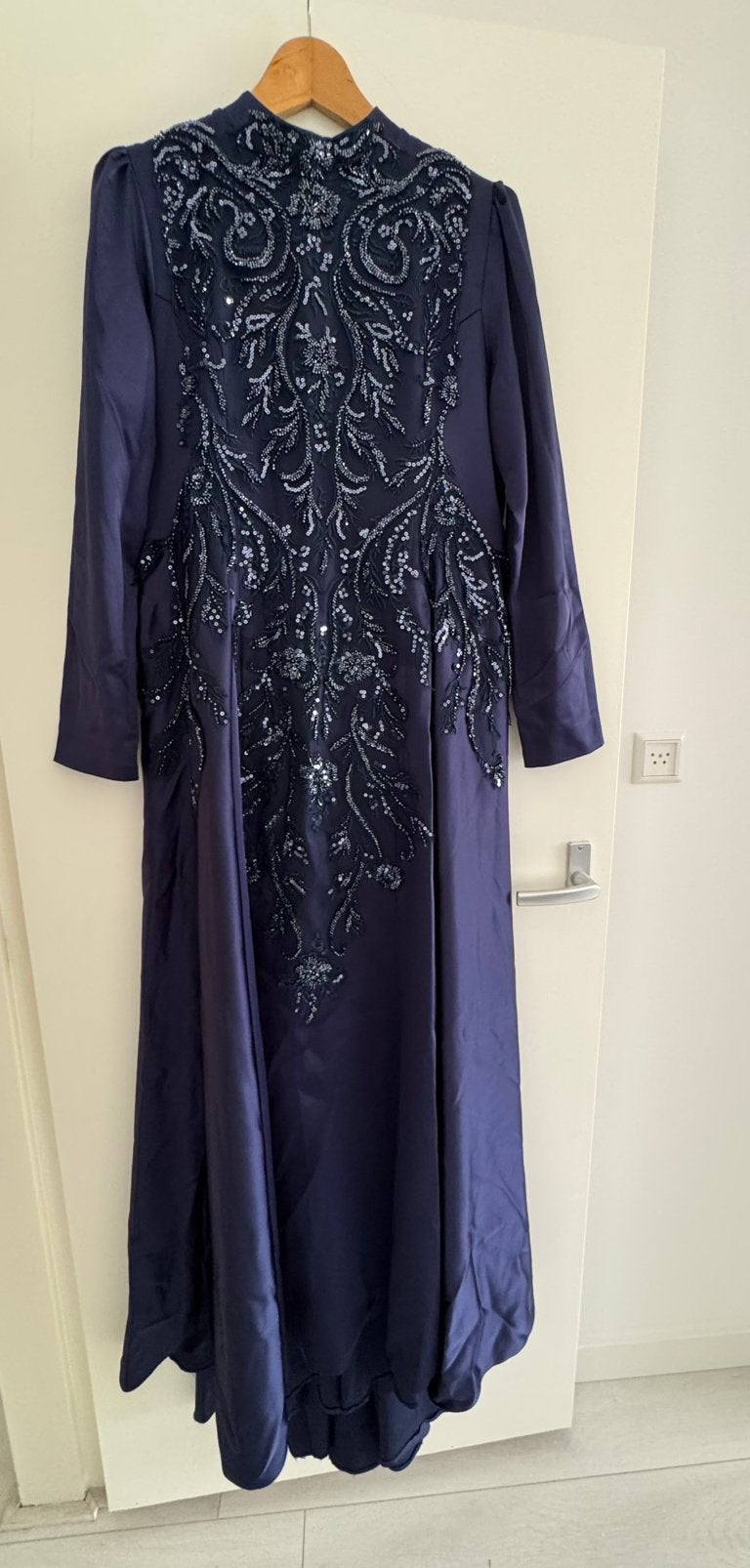 Pınar şems abiye maat 46, Kleding | Dames, Galajurk, Blauw, Maat 46/48 (XL) of groter, Ophalen of Verzenden