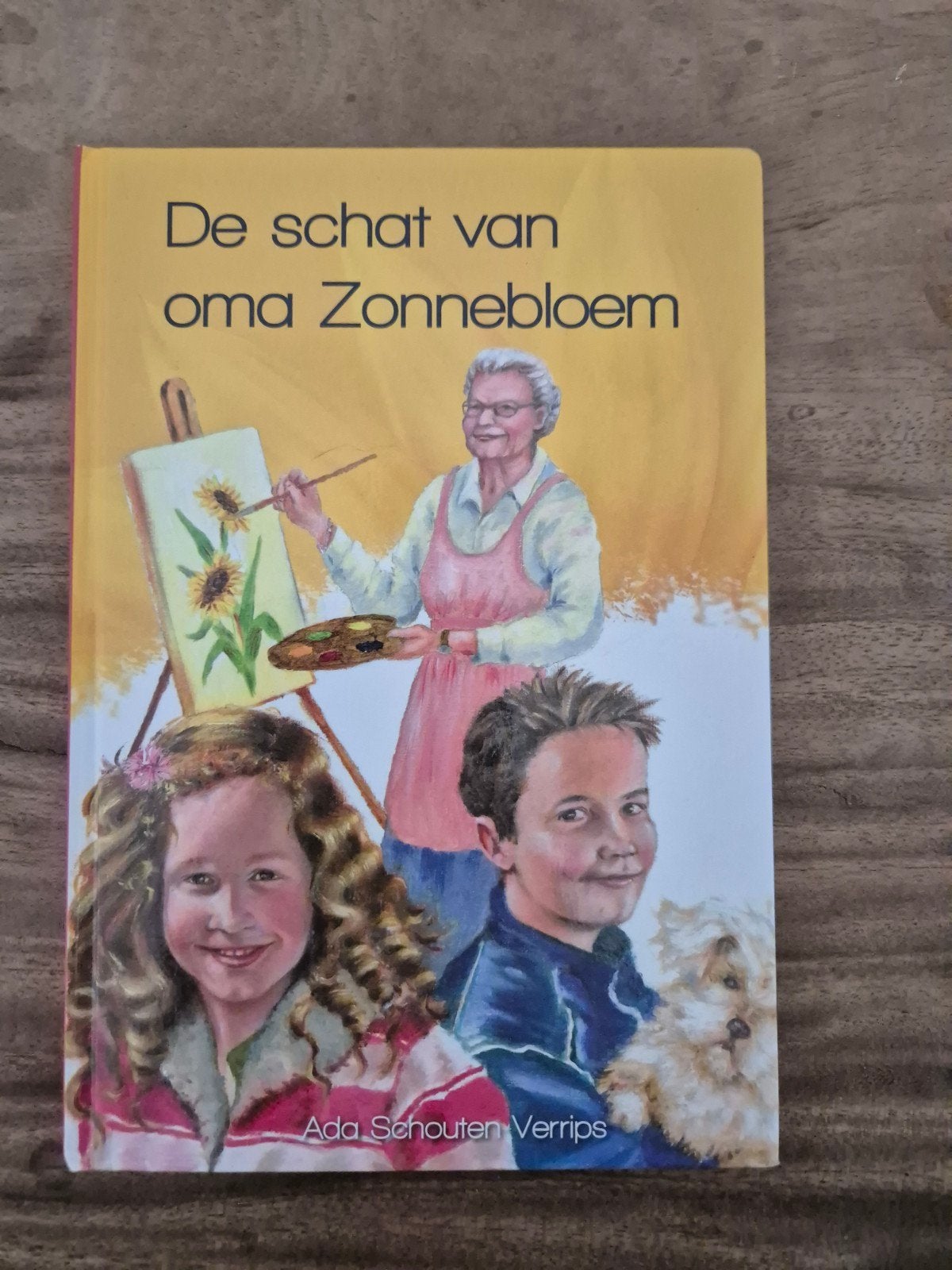 De schat van oma Zonnebloem - Ada Schouten Verrips, Ophalen of Verzenden, Gelezen, Ada Schouten Verrips, Fictie algemeen